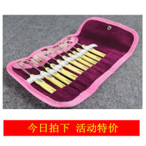 Hook brand non-slip handle crochet Teochew Qianlong pure handmade stainless steel crochet tool set