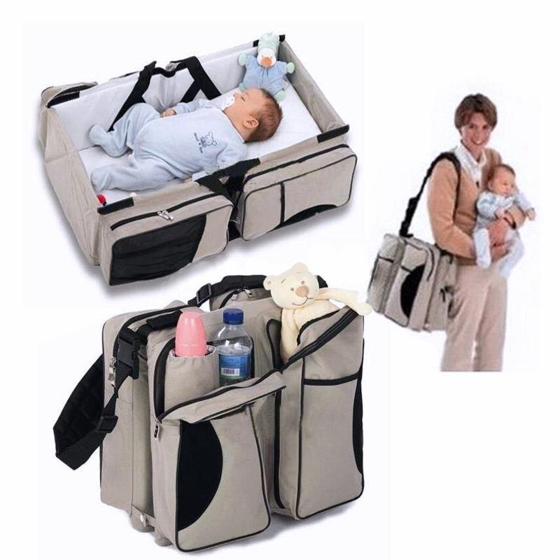 Diaper table portable bed baby anti-pressure artifact crib portable backpack comfortable bed in bed newborn