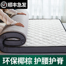 Coconut palm mattress hard mat household double tatami mat summer latex 1 8m1 5m thin cushion customization