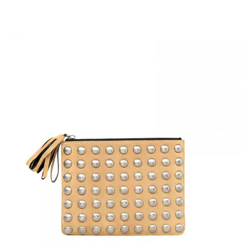 Giuseppe Zanotti Розовая маленькая сумка клатч, зеркальный эффект