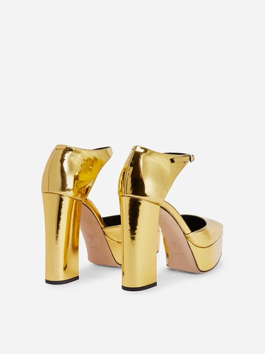 Giuseppe Zanotti Женские модные босоножки GZ на толстом каблуке с носком