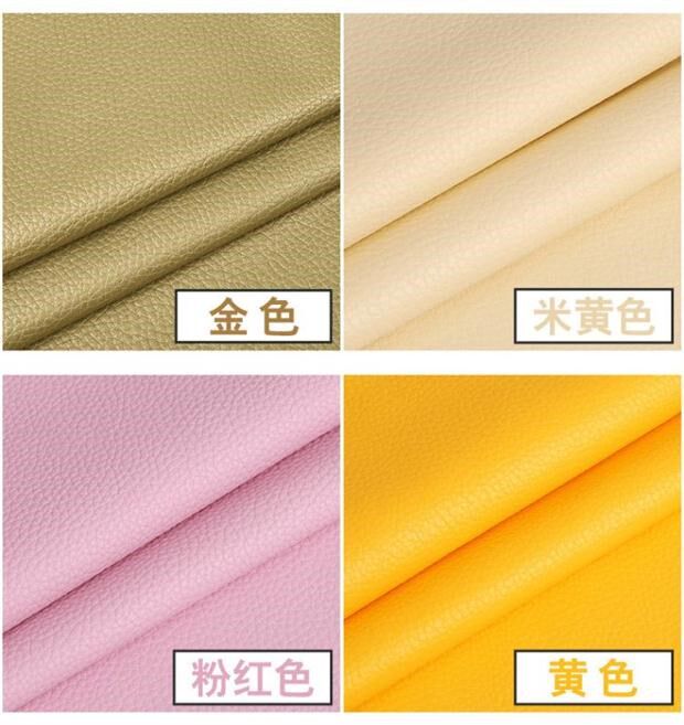 Аксессуары для шитья leather fabric soft bag sofa fabric car thickening imitation Hei Art Square