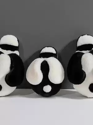 Children's cotton slippers autumn and winter boys in the big children 5-10 years old cute cartoon girls indoor home parent-child non-slip