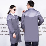 Белый длинный износостойкий химический лонгслив для работы подходит для мужчин и женщин