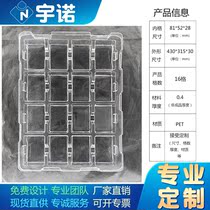 Shanghai Jiangsu Kunshan Pinghu Factory Direct PET Blister Tray Hardware Electronic Blister Blister Packaging Box