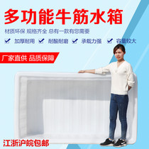 Mega Bull Fascia Plastic Tank Plastic Case Rectangular Thickened Turtle Basin Aquaculture Selling Fish Tank Plastic Tank