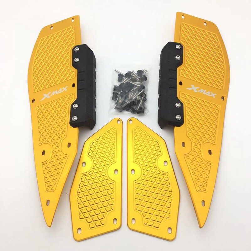 Application 18-22 Mountain leaf XMAX300 modified footboard XMAX250 aluminum alloy foot pedal retrofitting accessories