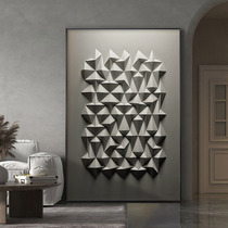 Minimalist modern light extravaganza Decorative Paintings Poles minimalist creamonist frescoes Living room Giant floor painting veranda Restaurant hanging paintings