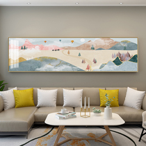 Modern simple bedside painting living room decoration painting sofa background wall painting high-grade hanging painting bedroom non-perforated murals