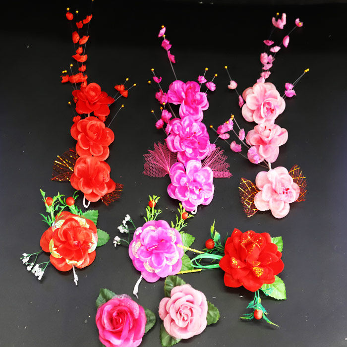 Stage performance head flower national style Joker headdress Guizhou Guangxi Yunnan Miao and Dong head flower net red personality