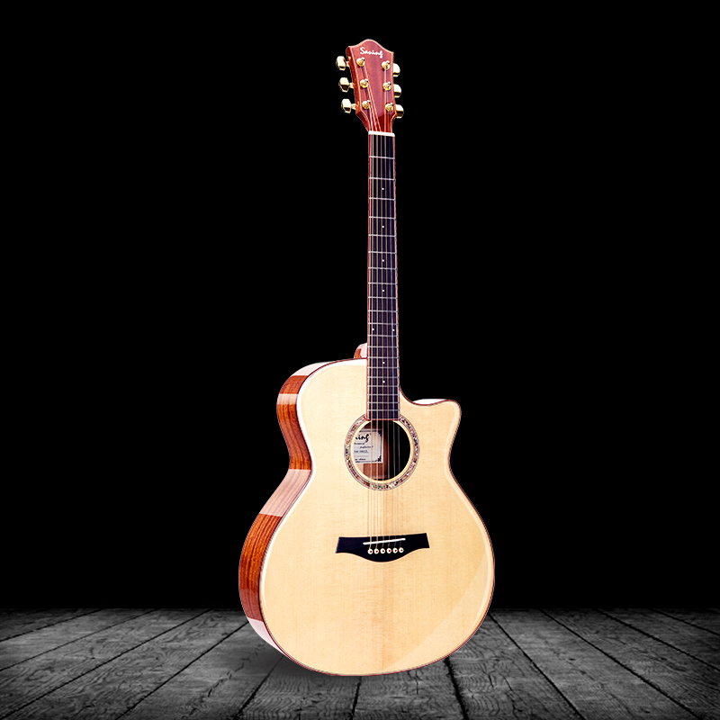 Saning Veneer Ballad Guitar 41 Inch Face Single Wood Guitar Student Beginner to the order men and women