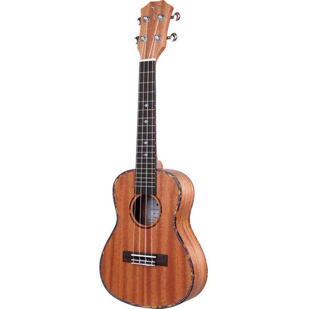 TOM Ukulele Ukulele Ukulele Hawaii Little Guitar Instrument Upgrade 23 inches peach