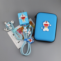 vivo iqooz5z1x Cell Phone Data Cable Cover Cartoon iQOO U3 Headphones Winding Cord