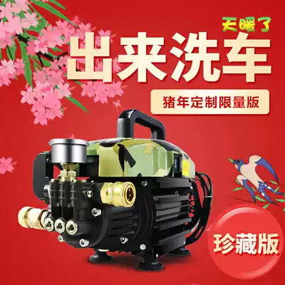 220V high pressure cleaning machine washing machine processor 2000W commercial car wash portable pump intelligent