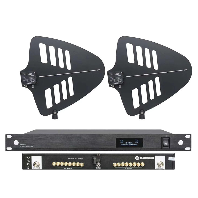 HALFSun Shadow Giant 880 Microphone Antenna Amplifier Can Connect 4 Sets of 4 Antenna Wireless Receivers or 8 Sets of 2 Antenna Receivers 500MHz ~ 950MHz Frequency