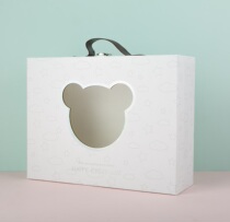 New Products Bear Head Upscale Suitcases Wedding Companion Gift Box Creative Festival Full Moon The Mother & Baby Gift Box Return Gift