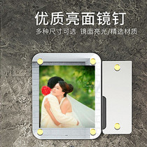 Hanging Knots Wedding Photos BEDROOM MIRROR HANGING WALL HOOK GLASS WEDDING PHOTOS CRYSTAL PHOTOS POWERFUL FIXED SPECIAL NAILS