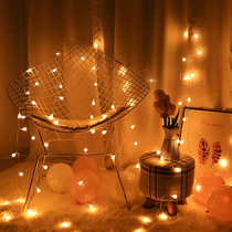 Christmas lights party mall window decoration bar party hotel wedding arrangement creative star LED round light