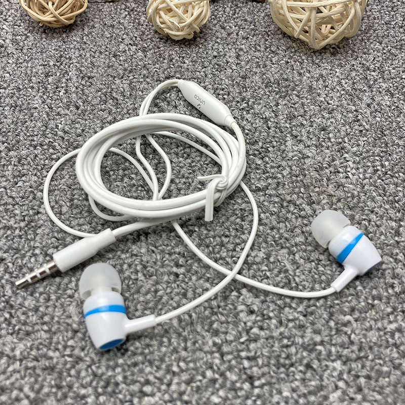 入耳式耳机电脑手机mp3通用语音通话线控耳塞式带麦克风耳机