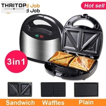 breakfast sandwich panini maker toaster toaster machine面包