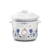 Wei Neng 1.5L Белый фарфор медленный рагу керамическую крышку горшка