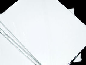 Laser 157g coated paper A4 double-sided non-adhesive back-adhesive copperplate business card Coated paper color laser 100 sheets