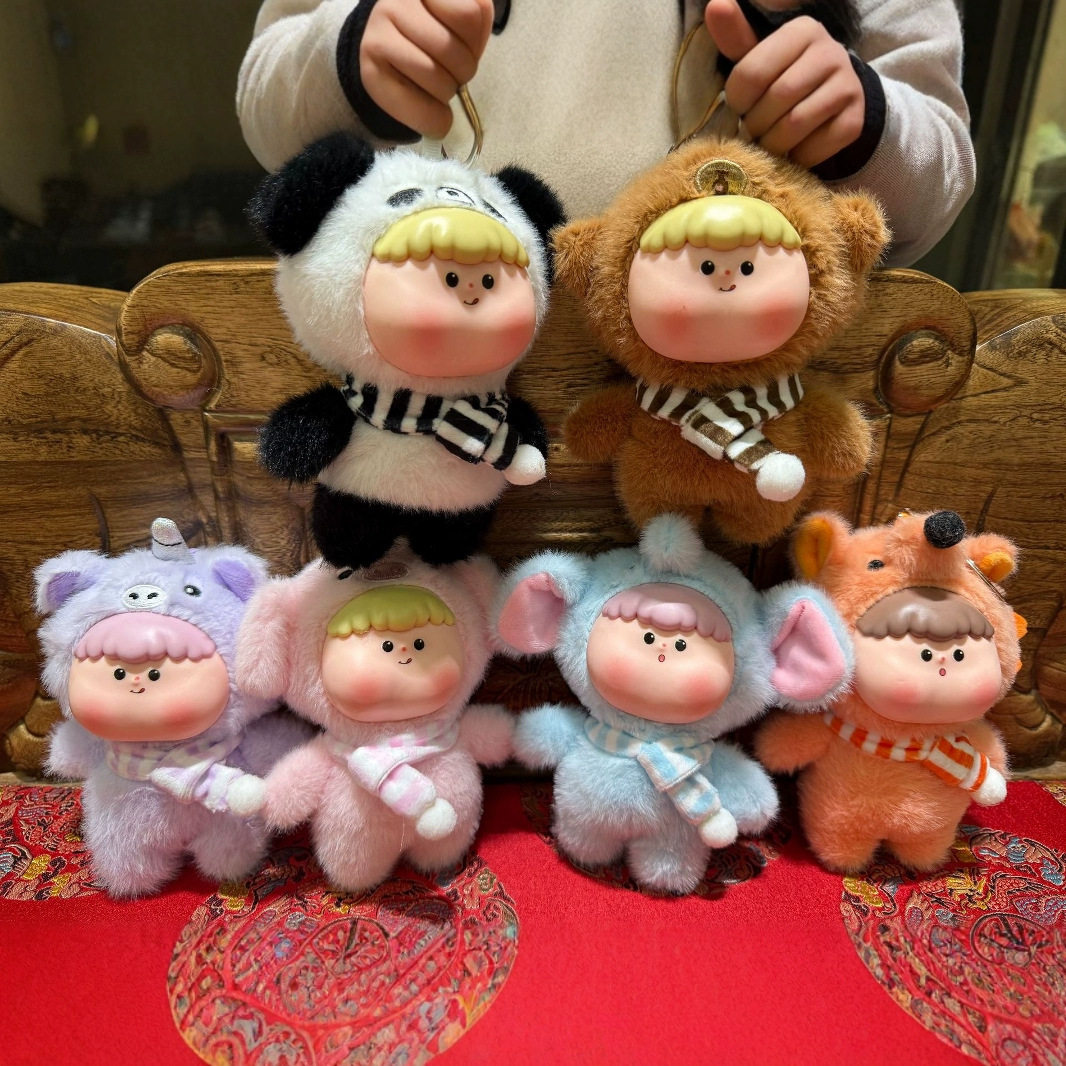 Dudu zoo series blind box: super cute stuffed dolls to make your