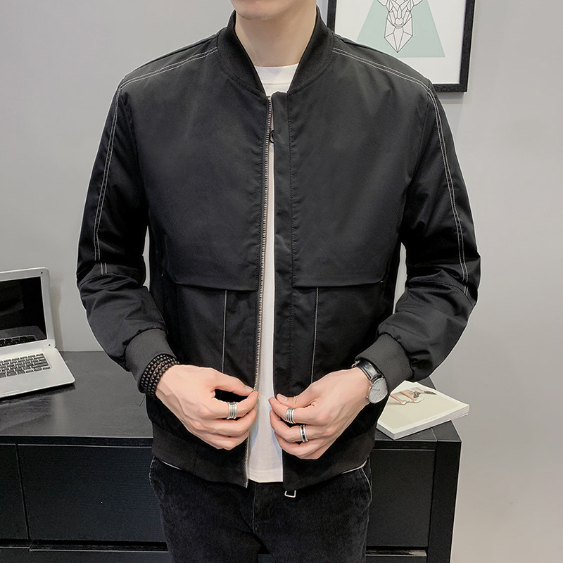 Fugui Bird jacket men's clothing 2021 new spring and autumn season Korean version Trend casual work clothes men's jackets repairs handsome