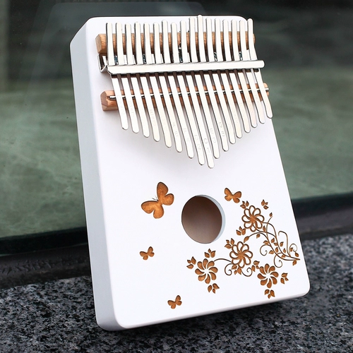 Ке Руи Портативное пальцем пианино 17 Тон Калинба Калинба Правление Фиксированное фортепиано для фортепиано -фортепиано новичок