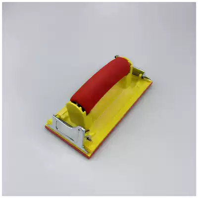 Multifunctional aluminum alloy self-adhesive yin angle grinding tool Sand cloth sand skin sponge sandpaper rack Dry sand water sand flocking