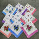 3 pieces of 8 yuan small handkerchief floral crescent edge pure cotton women's children's sweat towel for the elderly cotton handkerchief old-fashioned nostalgia