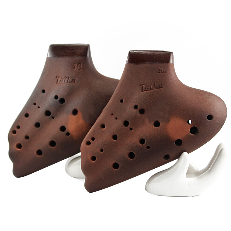 Tai Le TAILE Carina three tube Alto C tune three tube AC purple sand professional performance level 3 tube Ocarina