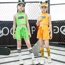 Bellanson Horse childrens jazz dance suit Summer girl acting out hip hop street dance Dance Suit Cheerleading