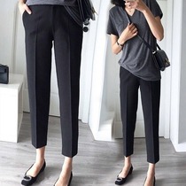 Pregnant womens trousers for childrens summer trousers loose wide leg pants casual suit pants tide mother fashion leggings spring and autumn