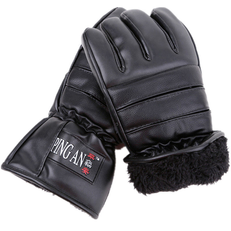 Winter motorcycle gloves electric car gloves to thicken and thicken warm and anti-windproof men and women 