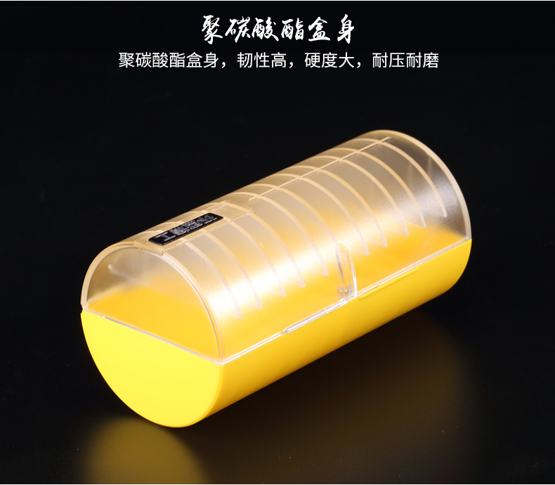 Huansheng mới cao cấp silicone dòng chính hộp dây câu cá hộp 12 trục ngư cụ thiết bị câu cá phụ kiện túi đựng cần câu 1m65