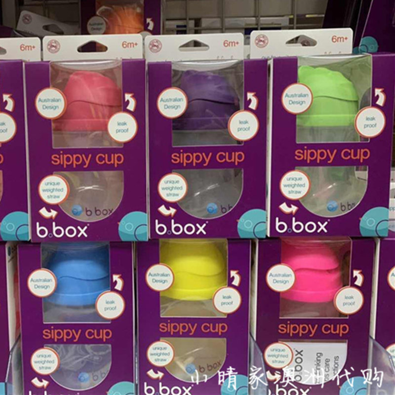 Spot Australia BBOX straw cup Anti-leakage Baby baby Gravity Drinking Cup Training Learn Drinking Cup Handle 6 months