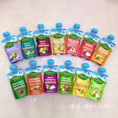 Spot Australian baby fruit puree fruit vegetable puree baby food mix puree 4 Rafferty sGarden