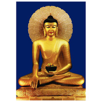 Life-size statue of Sakyamuni Buddha Bodhgaya Enlightenment Pagoda Life-size statue of Sakyamuni Buddha at the age of 25 and Enlightenment at the age of 35