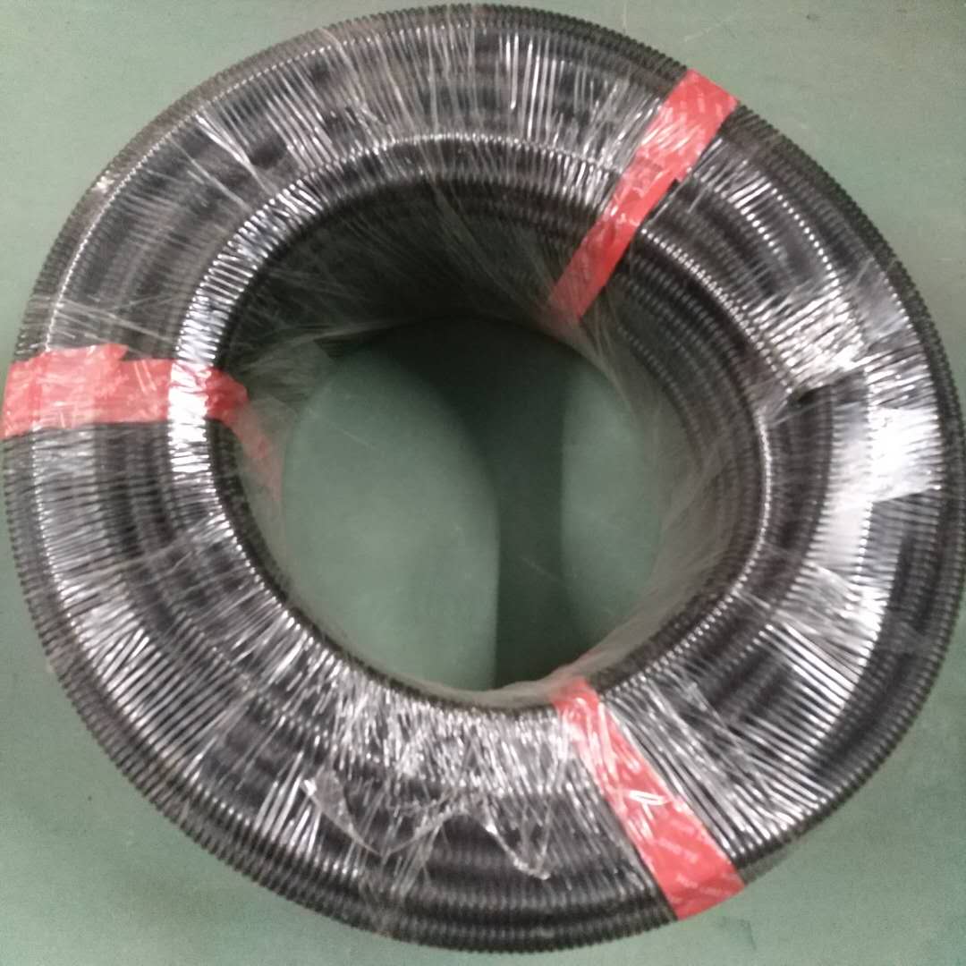 Hot-selling PE plastic corrugated pipe opening and threading thickened hose wire cable protective sleeve polyethylene pipe electrical pipe 10