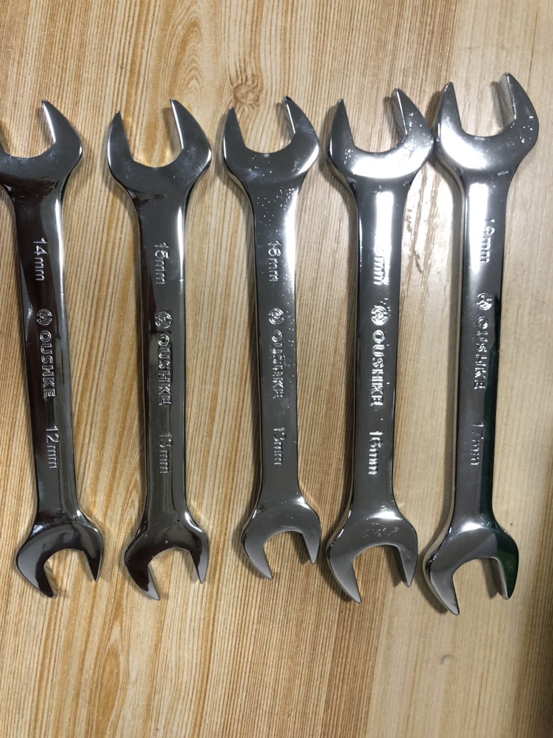 Hot Pin Oshik Mirror Double Head Opening Wrench 6 * 7-500 * 55 Screw Wrench Steam Repair Tool Public Alloy-Taobao