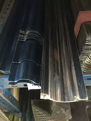 Stainless steel type arc trunking stainless steel grounding wire ground semi-circular groove resistance stepped pressure 9 8CM