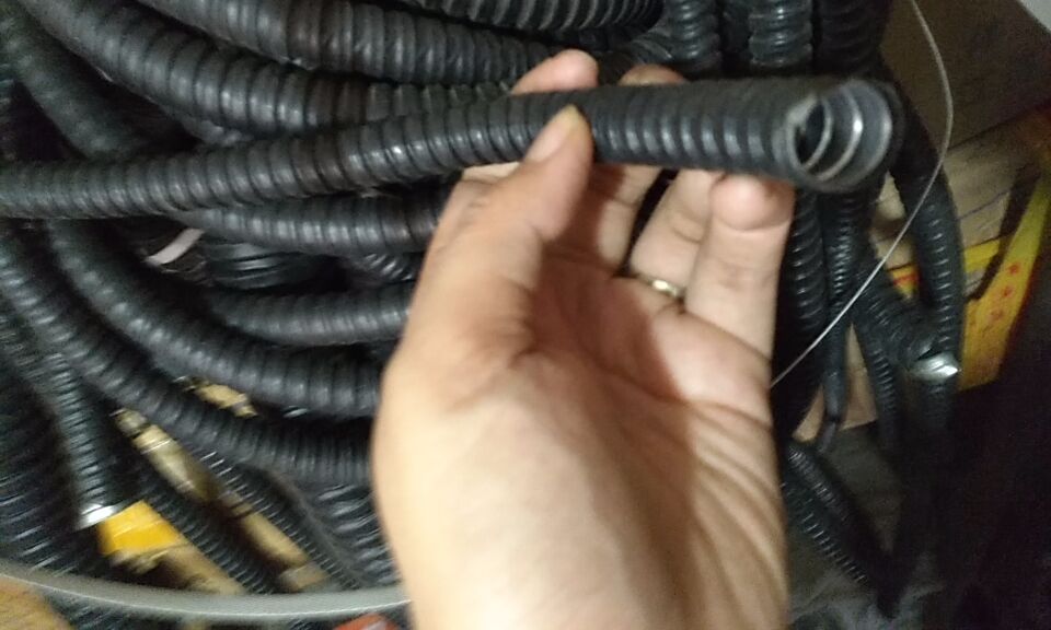 Hot sale of Jingsheng plastic hose serpentine skin tube signal shielding tube ordinary inner diameter 8 a box 100 meters