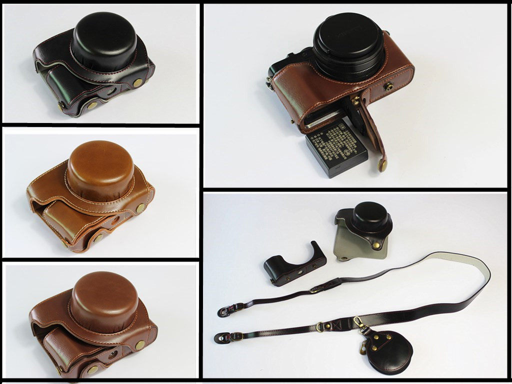 Suitable for Panasonic lx100ii camera foreskin cover lx100m2 protective sleeve photographic package base bore