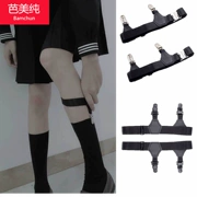 Calf garter clip vớ nam và nữ trong vớ, vớ chống trượt, vòng chân, kẹp đôi, clip jk garter, chân, tiếng Nhật - Nịt Tất