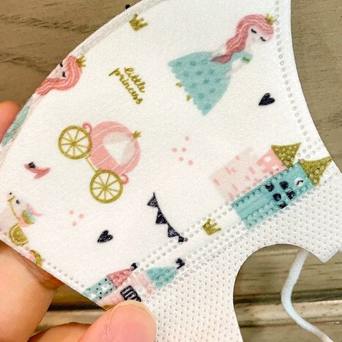 Японская детская одноразовая мультяшная медицинская маска подходит для мужчин и женщин