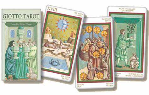 Out - of - print Giotto Tarot Wizard of Giottaro Card foresees the future energy card