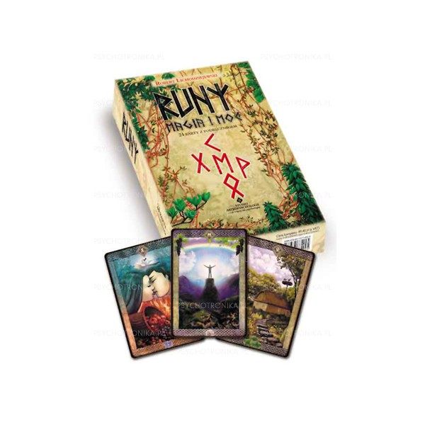 The Rune Magia Cards Luhn Wine Energy Card