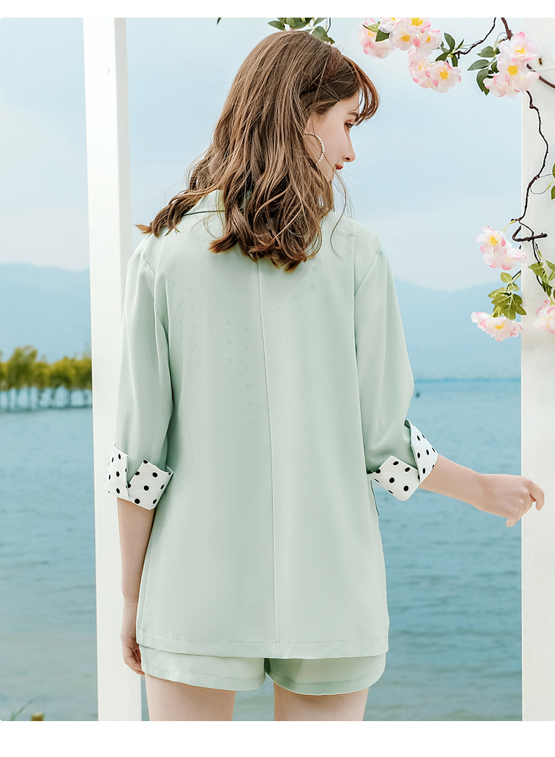 Áo khoác vest nữ nhỏ 2019 hè mới đen rộng giản dị áo sơ mi chống nắng màu hồng chuyên nghiệp quần áo dài nữ - Business Suit quần áo bộ thu đông nữ đẹp