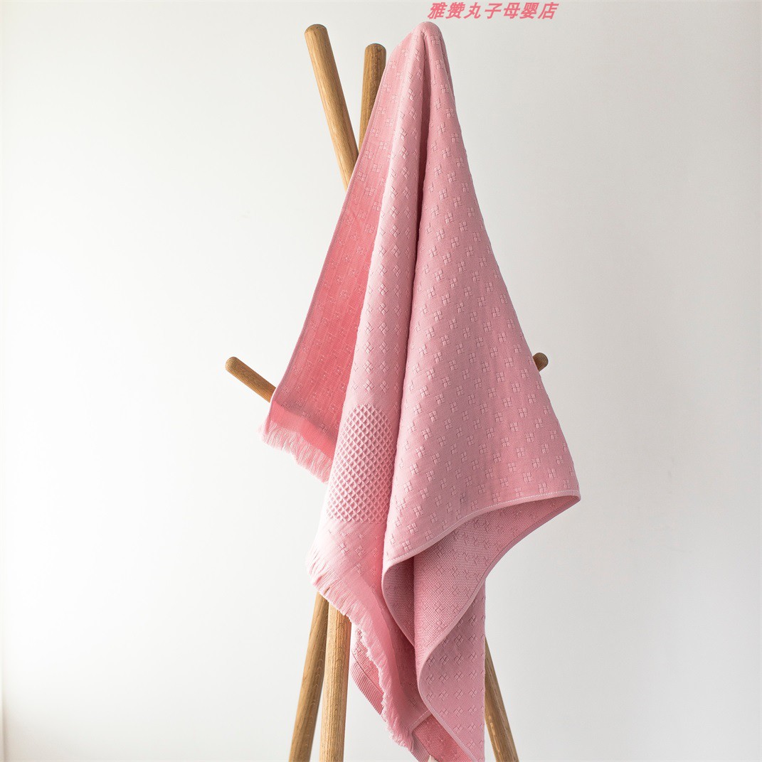 Yazan) ball three-layer separate bath towel household newborn children's pure cotton winter absorbent baby No. 2 hyperlink